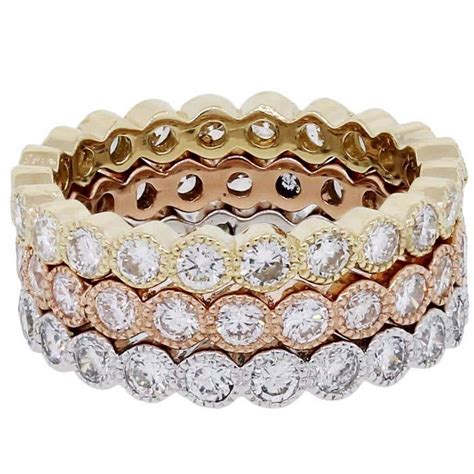 cartier stackable rings.